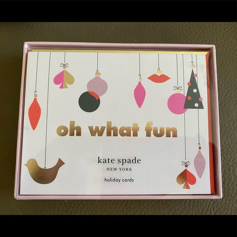 🤶🏻❤️💚Kate Spade Christmas Cards 💚❤️🤶🏻